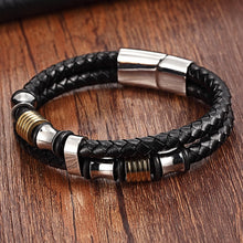 Load image into Gallery viewer, New Classic Style Men Leather Bracelet