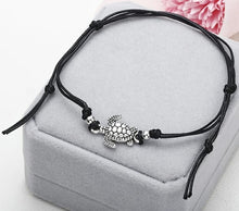 Load image into Gallery viewer, Turtle Shaped Charm Rope String Anklet Women