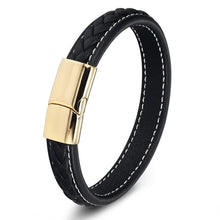 Load image into Gallery viewer, braided leather mens bracelets