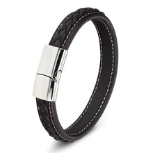 Load image into Gallery viewer, braided leather mens bracelets