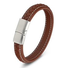 Load image into Gallery viewer, braided leather mens bracelets