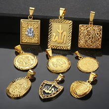 Load image into Gallery viewer, Islam Muslim Allah Religious Pendant For Men Women