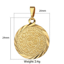 Load image into Gallery viewer, Islam Muslim Allah Religious Pendant For Men Women