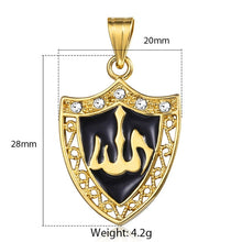 Load image into Gallery viewer, Islam Muslim Allah Religious Pendant For Men Women