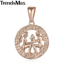 Load image into Gallery viewer, Trendsmax 12 Zodiac Constellations Pendant Necklace Women Men