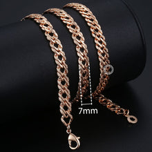 Load image into Gallery viewer, chain necklace rose gold Women Men