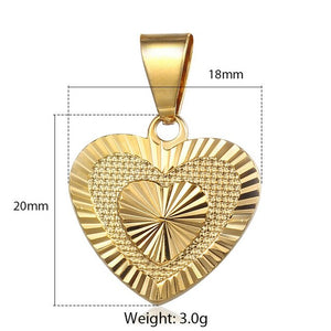 Multi Style Gold Pendant For Women Lover