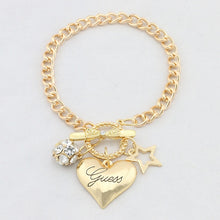 Load image into Gallery viewer, Rose Gold Stainless Steel Bracelet Bangle Women's LOVE