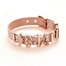 Load image into Gallery viewer, Rose Gold Stainless Steel Bracelet Bangle Women&#39;s LOVE