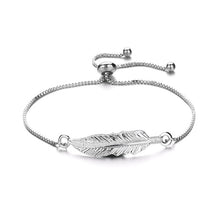 Load image into Gallery viewer, SİLVER Stainless Steel Bracelet Bangle Women&#39;s