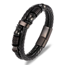 Load image into Gallery viewer, New Classic Style Men Leather Bracelet
