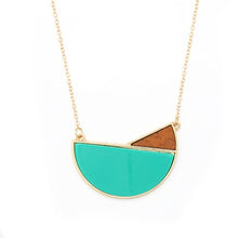 Load image into Gallery viewer, Wooden Necklace Long Chain Necklace Women