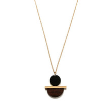 Load image into Gallery viewer, Wooden Necklace Long Chain Necklace Women