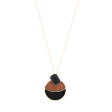 Load image into Gallery viewer, Wooden Necklace Long Chain Necklace Women